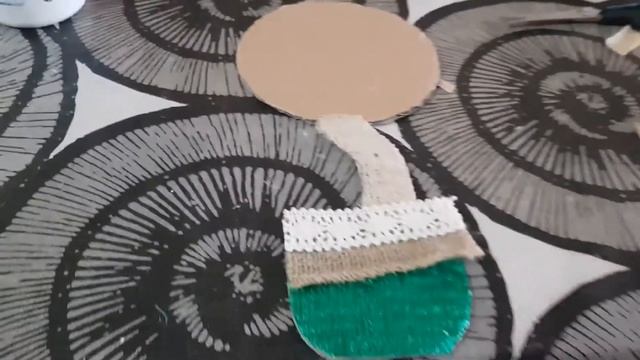 Деревце - топиарий, магнит на холодильник. смотреть онлайн