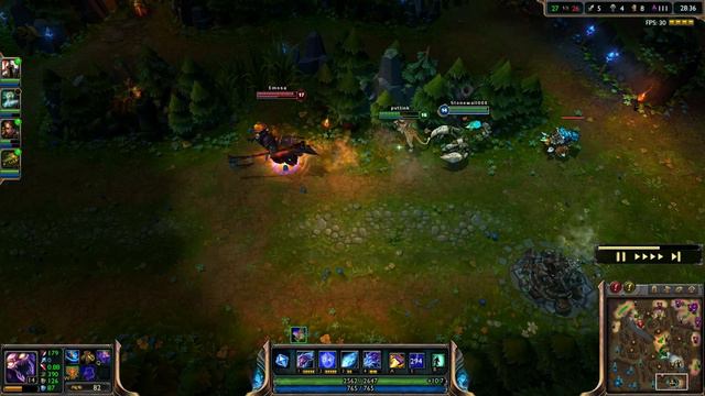 League of Legends - Team Battle Skarner 4 (voiced) смотреть онлайн