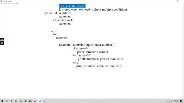 Python - Flow control - Nested IF, IF ELIF ELSE смотреть онлайн