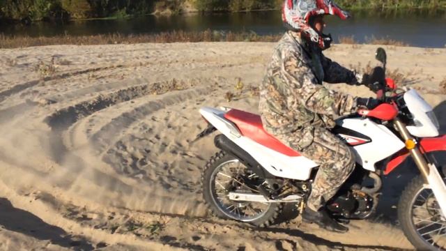 По песку на Irbis TTR250R смотреть онлайн