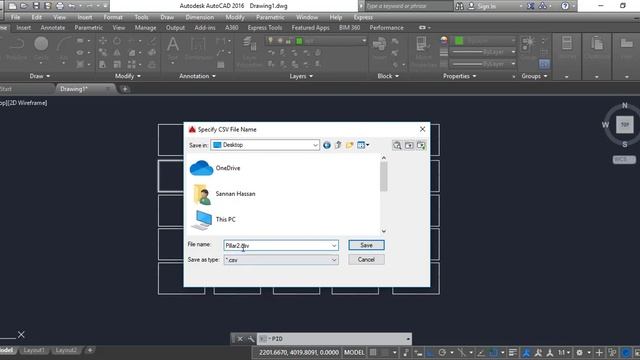 How to Export Coordinates from AutoCAD to Excel|Autolisp Command смотреть онлайн