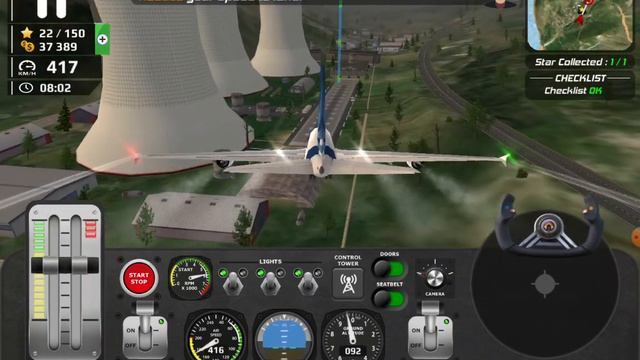 Airplane Flight Pilot Simulator:Mission 9, Mission 8 and Mission 10 смотреть онлайн