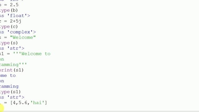 #7 datatypes in python | Kings Tech | DMReddy смотреть онлайн