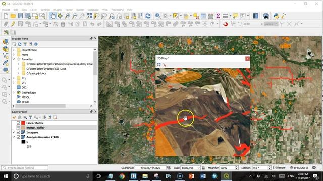 Exploring the 3D Viewer in QGIS 3.0 смотреть онлайн