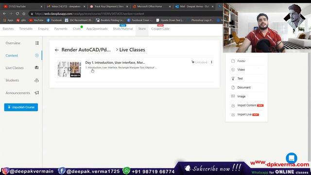 Check 1st Live Class Now for free | How to Render AutoCAD/Pdf Floor Plan in PHOTOSHOP смотреть онлайн