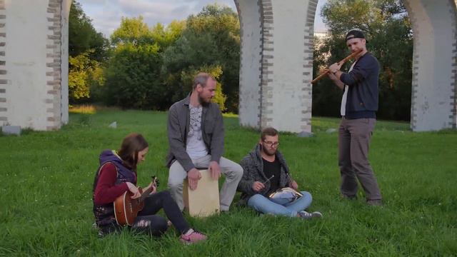 Nirvana - Smells Like Teen Spirit (ethnic cover: ukulele, cajon, practice bansuri) смотреть онлайн
