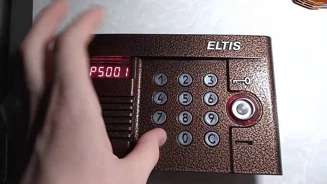 Домофон Eltis DP400-TD16. Установка номера консьержа. смотреть онлайн