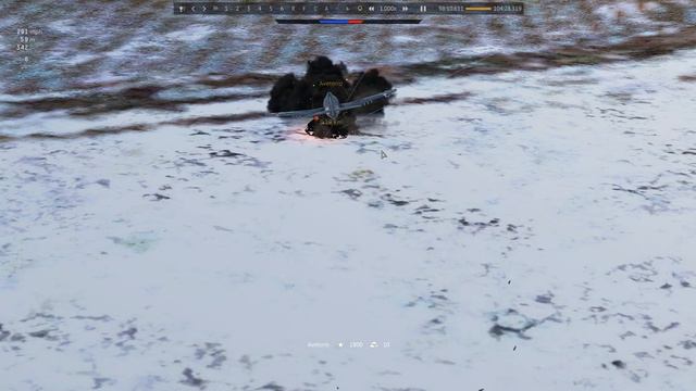 War Thunder - Hellcat ground attack - multi camera server replay смотреть онлайн