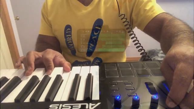 EDM instrumental beat making with Alesis V25 and GarageBand [ Euphony ] смотреть онлайн