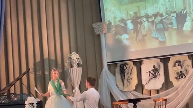 Сценка из произведения Н. В. Гоголь "Ревизор" МБОУ СОШ №10 Г. Новоалтайск Пушкинский бал 2023 смотреть онлайн