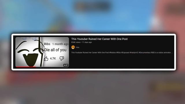 This ROBLOX YouTuber has gone INSANE... (Ribs ROBLOX Drama) смотреть онлайн