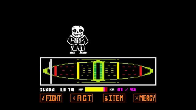 Beating Sans without healing items | Bad Time Simulator смотреть онлайн