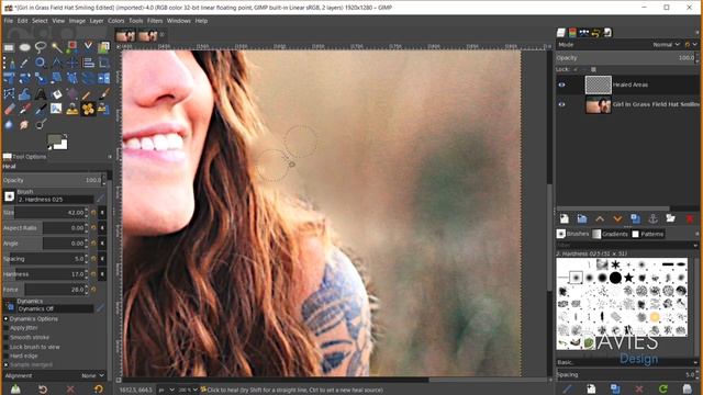 5 Steps to Fix Flyaway Hairs in GIMP (Messy or Windy Hair) смотреть онлайн