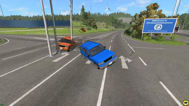 Amazing Chained Cars Crashes (Chain Vs Bollard, Piano and Gas Bottle) Compilation #5 BeamNG.drive смотреть онлайн