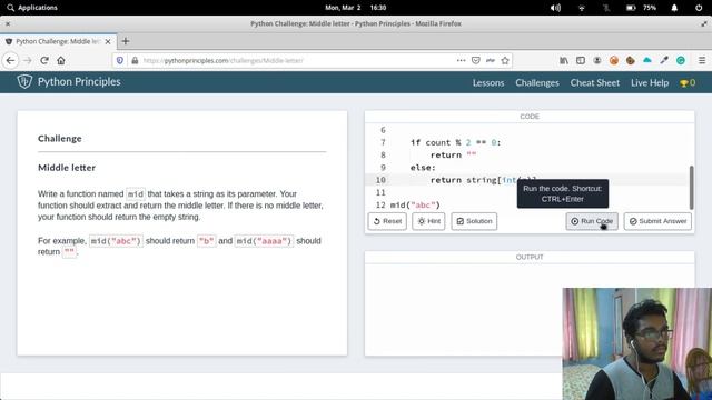 Python Principles Challenge Solving : PART 1 смотреть онлайн