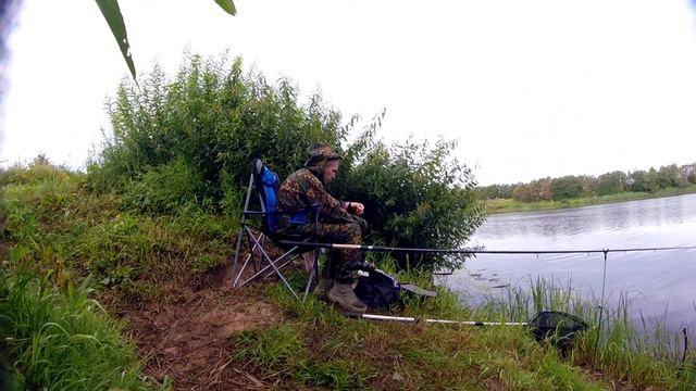 РЫБАЛКА на ФИДЕР . Словил ЛЕЩа , аж панама слетела ! РЫБА рвет оснастку ! КРАШ - ТЕСТ снастей . смотреть онлайн