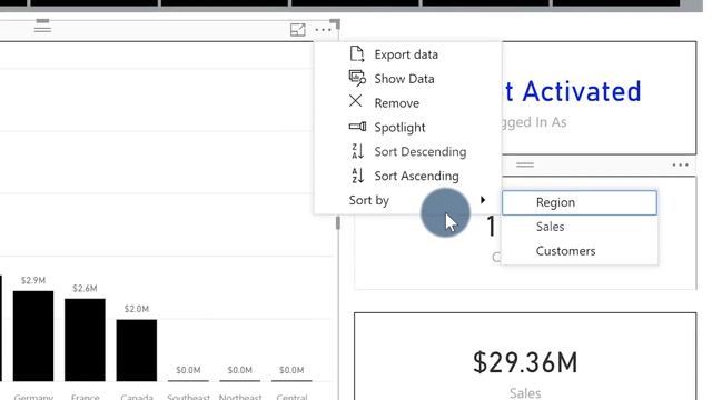 Power BI Tutorial: Sort By A Measure Not Shown In Visual смотреть онлайн