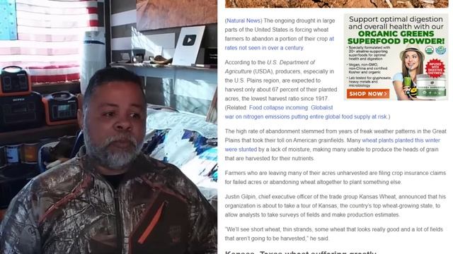 Farmers Forced To Abandon Wheat Crops As Food Collapse Accelerates - Prepare Now! смотреть онлайн