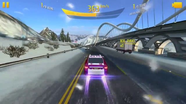 Asphalt 8 Alps master cup Geely GC9 1.03.294 (bridge trick) смотреть онлайн