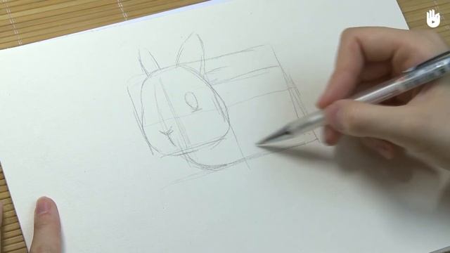 Как нарисовать милого кролика смотреть онлайн