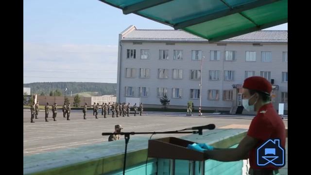 Парад посвящённом летнему учебному период в/ч 21005 г. Юрга Кемеровской области смотреть онлайн