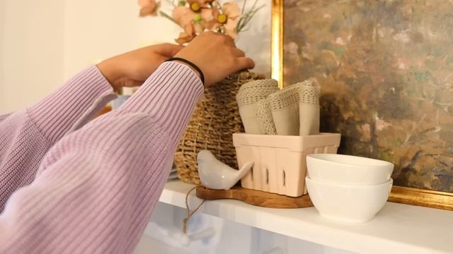 VALENTINE'S DAY DECORATE WITH ME 2023 | Romantic + Sweet Cottage Core Inspired Coffee Bar! смотреть онлайн