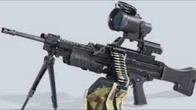 Пулемет полностью Автоматический (оружие) Хеклер и Кох MG4 немецкая компания  немецкой армии