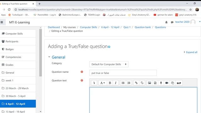 [Instructor] How to create Quiz and adding Questions смотреть онлайн