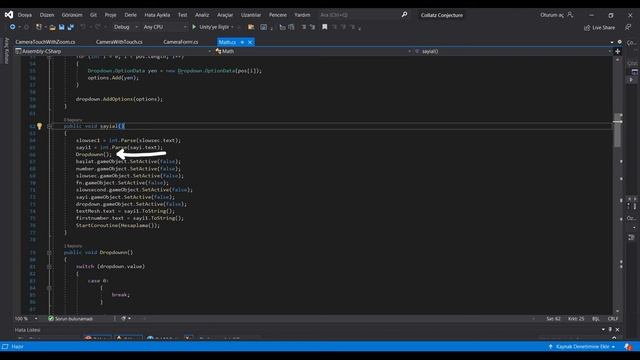 Wie macht man mit Unity ein Rechner für Collatz Conjecture ? смотреть онлайн