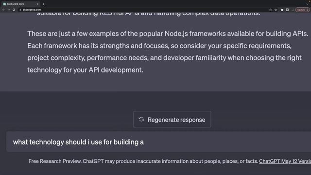 Airbnb Clone FullStack - Let's ask Chat GPT some questions on our Building SAAS platform #03 #nextj смотреть онлайн