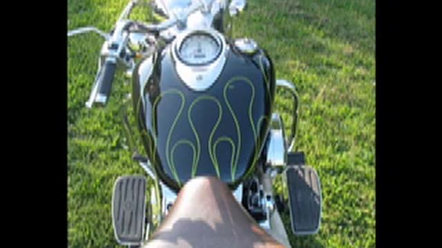 2000 V Star 1100 Classic : Stock to Wicked by CFS Fabricators смотреть онлайн