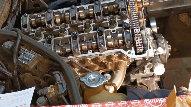 Натяжитель цепи  м111 мотора, Mercedes-Benz W124.