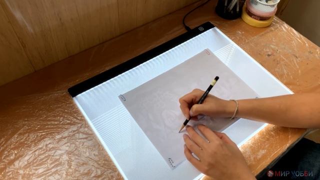 Как рисовать по контурам смотреть онлайн
