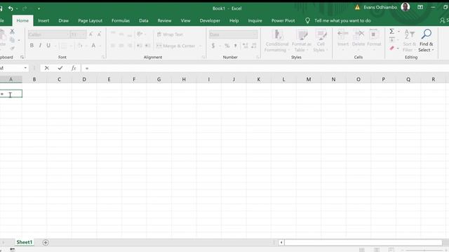 How to return today's date on Excel!! смотреть онлайн