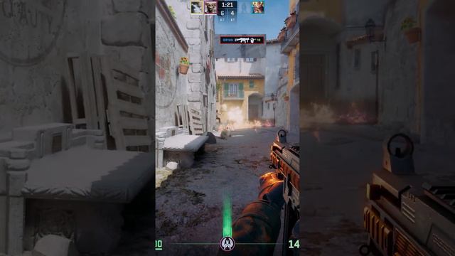 UMP в деле Counter Strike CS 2 MOMENT #cs2clips #counterstrike2 #cs #cs2 #clutch #кс2 #кс #контра смотреть онлайн