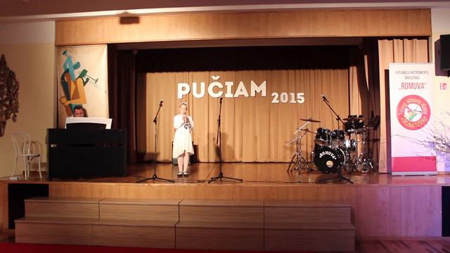 Barbora Špokauskaitė festivalyje-konkurse „Pučiam 2015“ смотреть онлайн