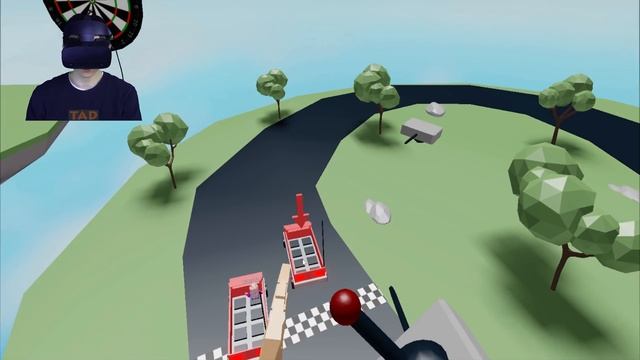 I Played Roblox Vibe VR World! (with Facecam)