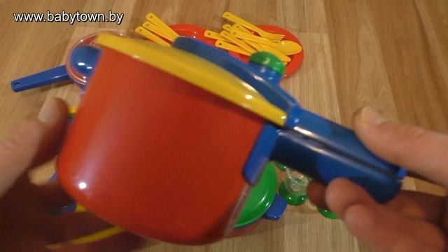 Игрушка Klein набор посуды 9194 смотреть онлайн