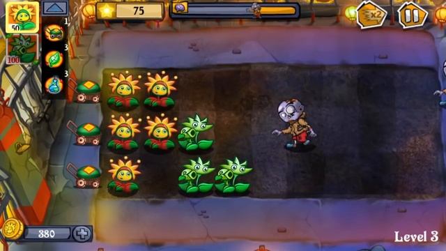 ПРоХоДиМеЦ идет в Иной Мир Растений! - Игра Flower zombie w.a.r. - Цветы против зомби - 930 смотреть онлайн
