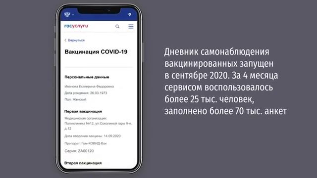 Прививка от COVID. Запись через госуслуги смотреть онлайн