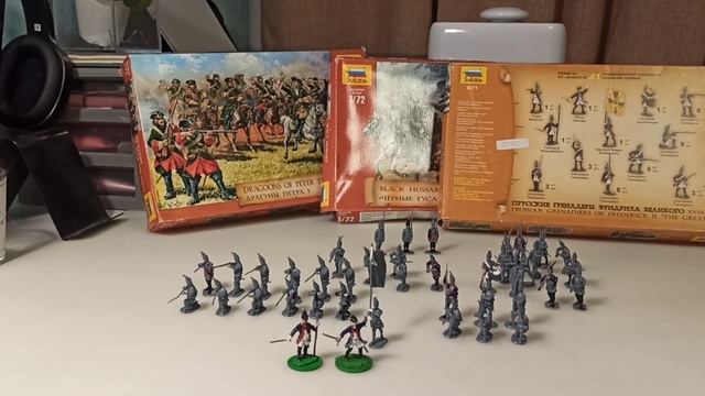 Солдатики! Прусские гренадеры Фридриха Великого XVIII A.D. смотреть онлайн