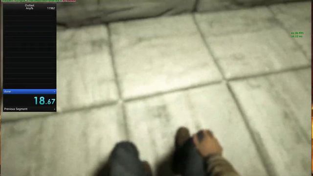 Outlast mg prison any% in 45.40 WR 62 fps смотреть онлайн