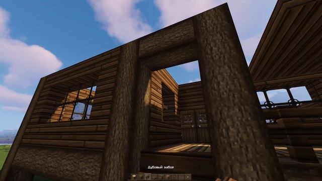 ПОСТРОЙКА ОГРОМНОГО ДОМА ДЛЯ ВЫЖИВАНИЯ | Minecraft смотреть онлайн