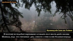 6 дней поста в месяце Шавваль / Ибн Усаймин