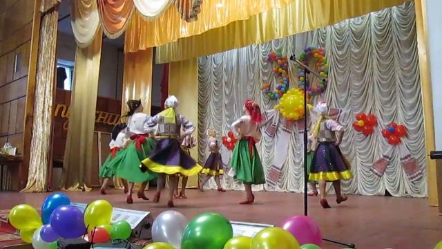 Юбилей кол. Солнышко Алла Мельниченко. 10,12,16 Полька смотреть онлайн