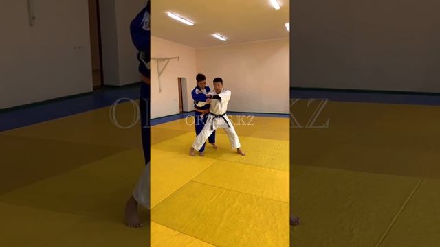 Дзюдо видео 3, детальный разбор передней подножки (Tai Otoshi) ORTUS.KZ смотреть онлайн