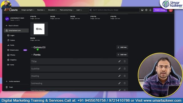 What is Brand Kit? | How to create Brand Kit in Canva? | Canva Course | #10 смотреть онлайн