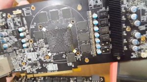 Сложный ремонт видеокарты RX 570. Реболл без трафарета. Часть 1