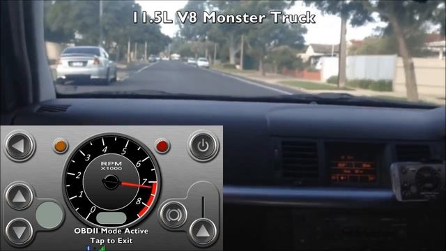 RevHeadz Engine Sounds App: OBD-II In-Car Demonstration смотреть онлайн