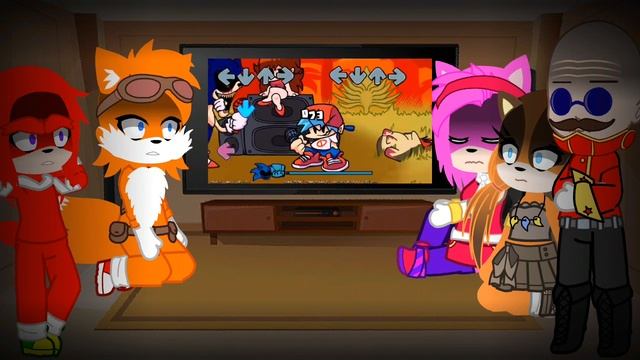 Los Amigos de Sonic y Los Exe's React Sonic.Exe (Lord X) Parte 1//Gacha Nox смотреть онлайн